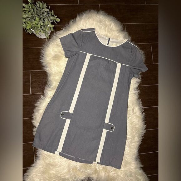 Rag & Bone chambray cotton dress Sz 6 - Picture 1 of 6